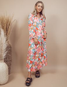 Kyra Printed Dress sold by Shop Stevie