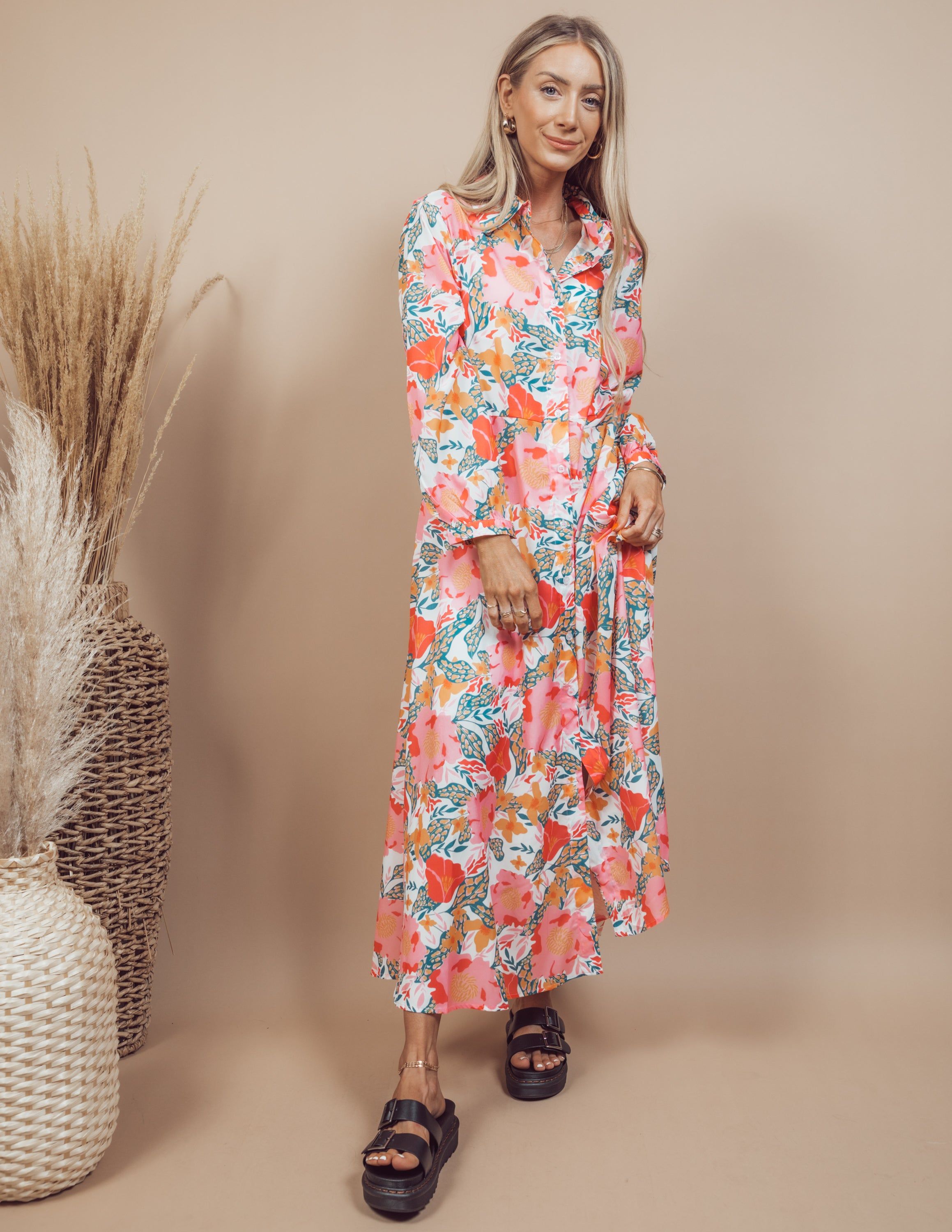 Kyra Printed Dress sold by Shop Stevie