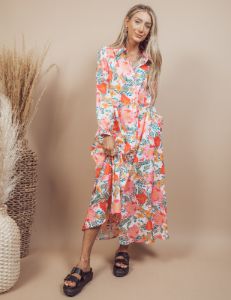 Kyra Printed Dress sold by Shop Stevie