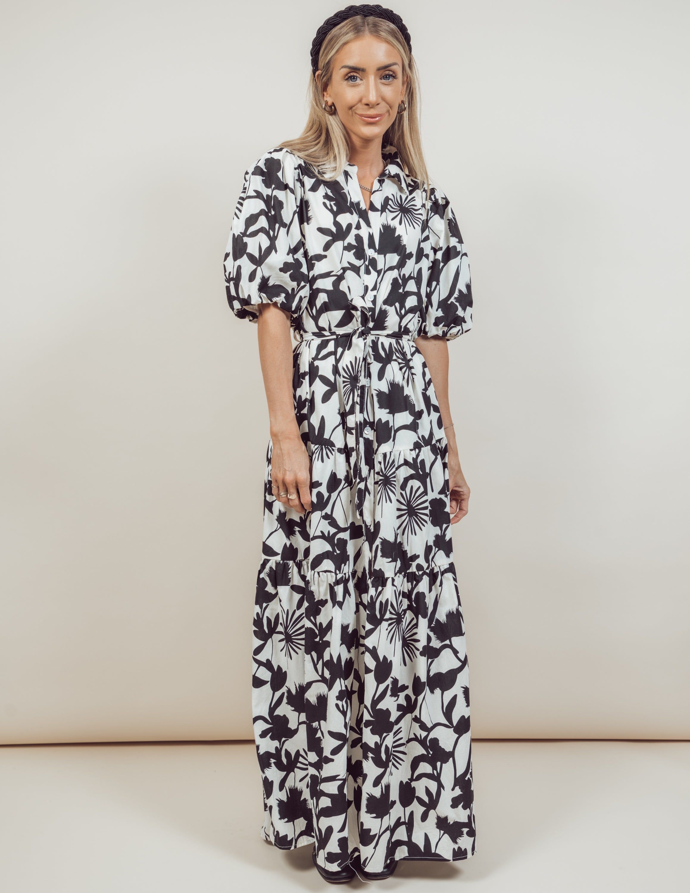 Elsie Printed Dress sold by Shop Stevie product image thumbnail 3