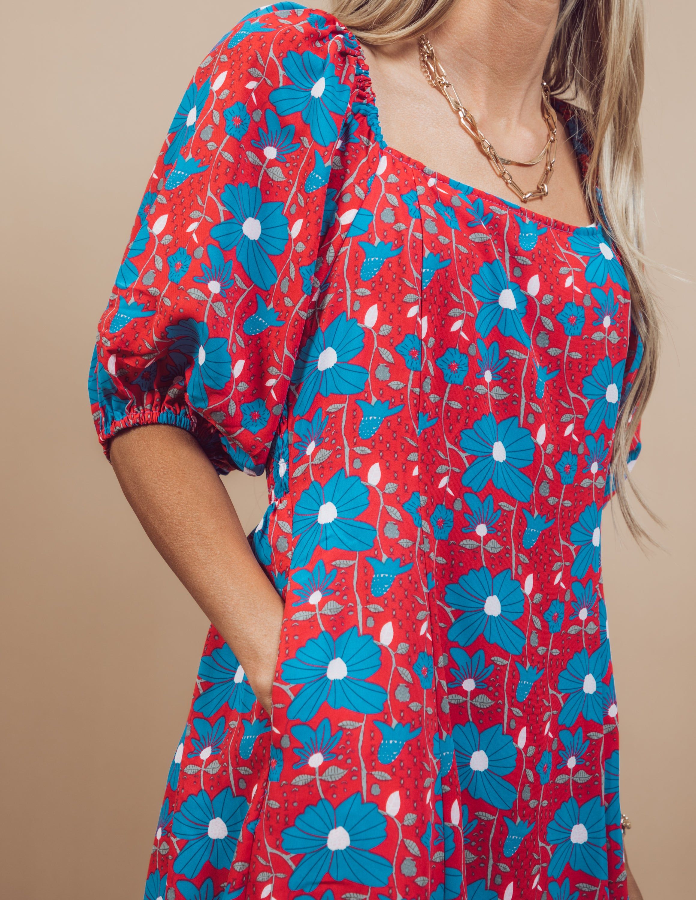 Edith Floral Dress sold by Shop Stevie product image thumbnail 5