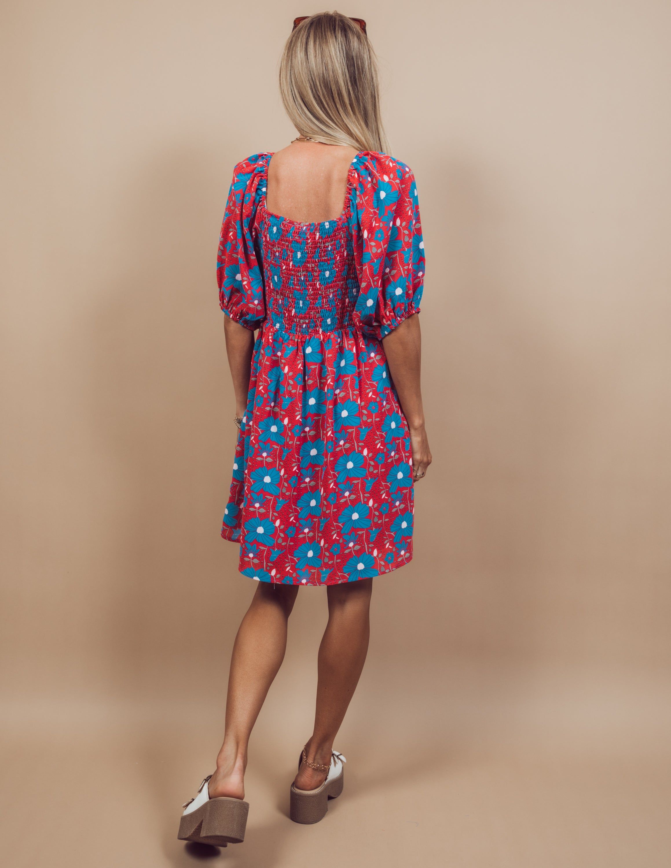 Edith Floral Dress sold by Shop Stevie product image thumbnail 4