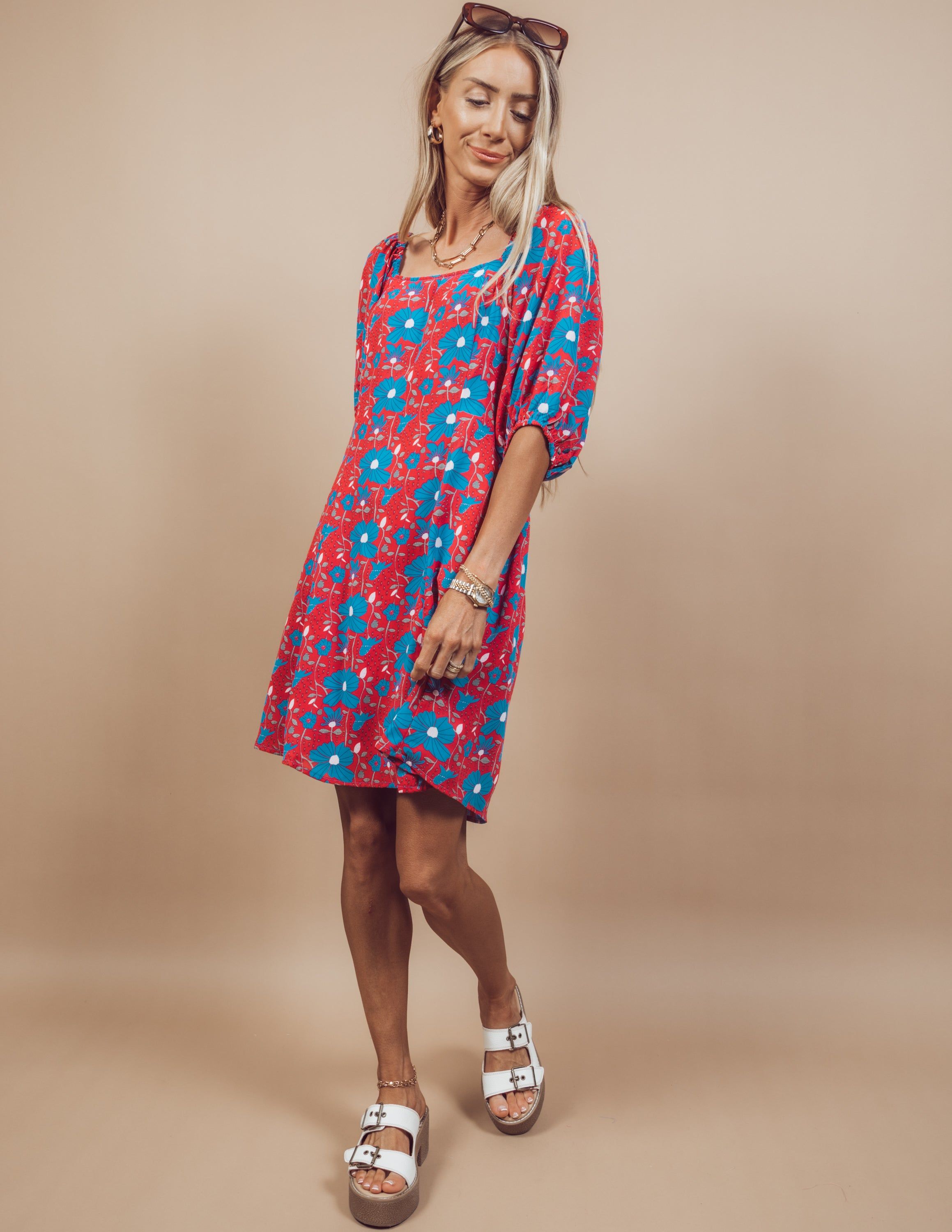 Edith Floral Dress sold by Shop Stevie