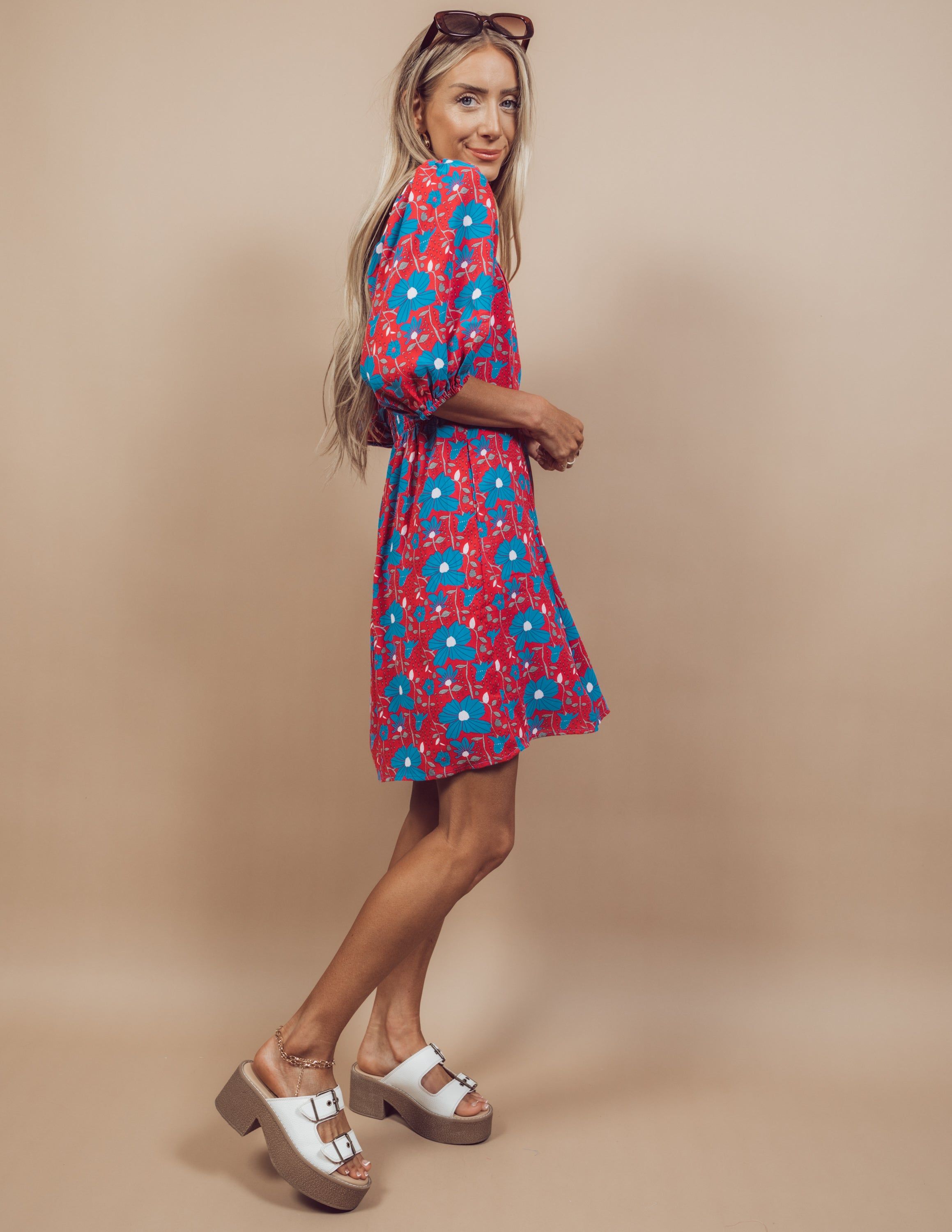 Edith Floral Dress sold by Shop Stevie product image thumbnail 3