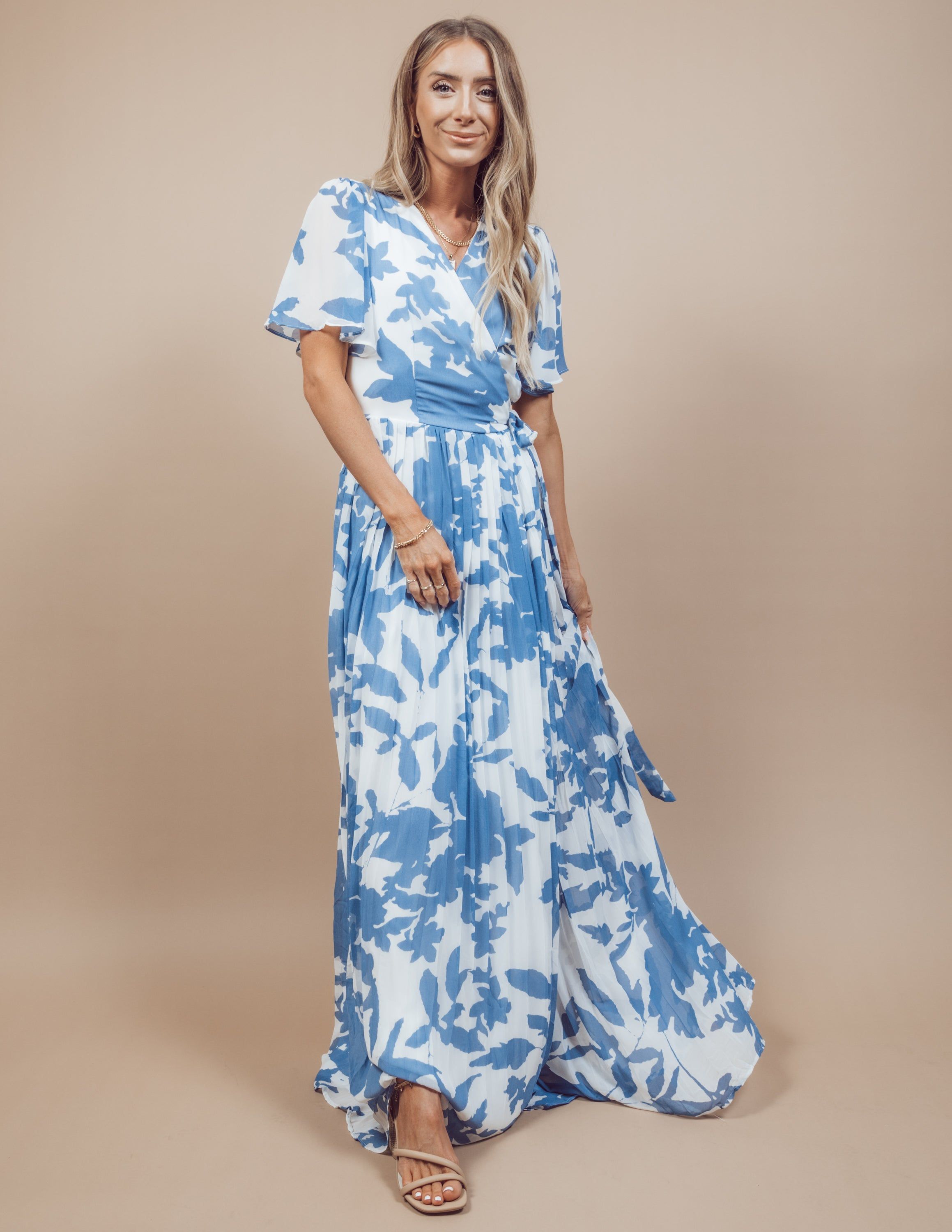 Elina Printed Maxi Dress sold by Shop Stevie product image thumbnail 3