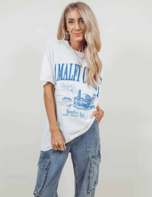 Amalfi Coast Graphic Tee sold by Shop Stevie