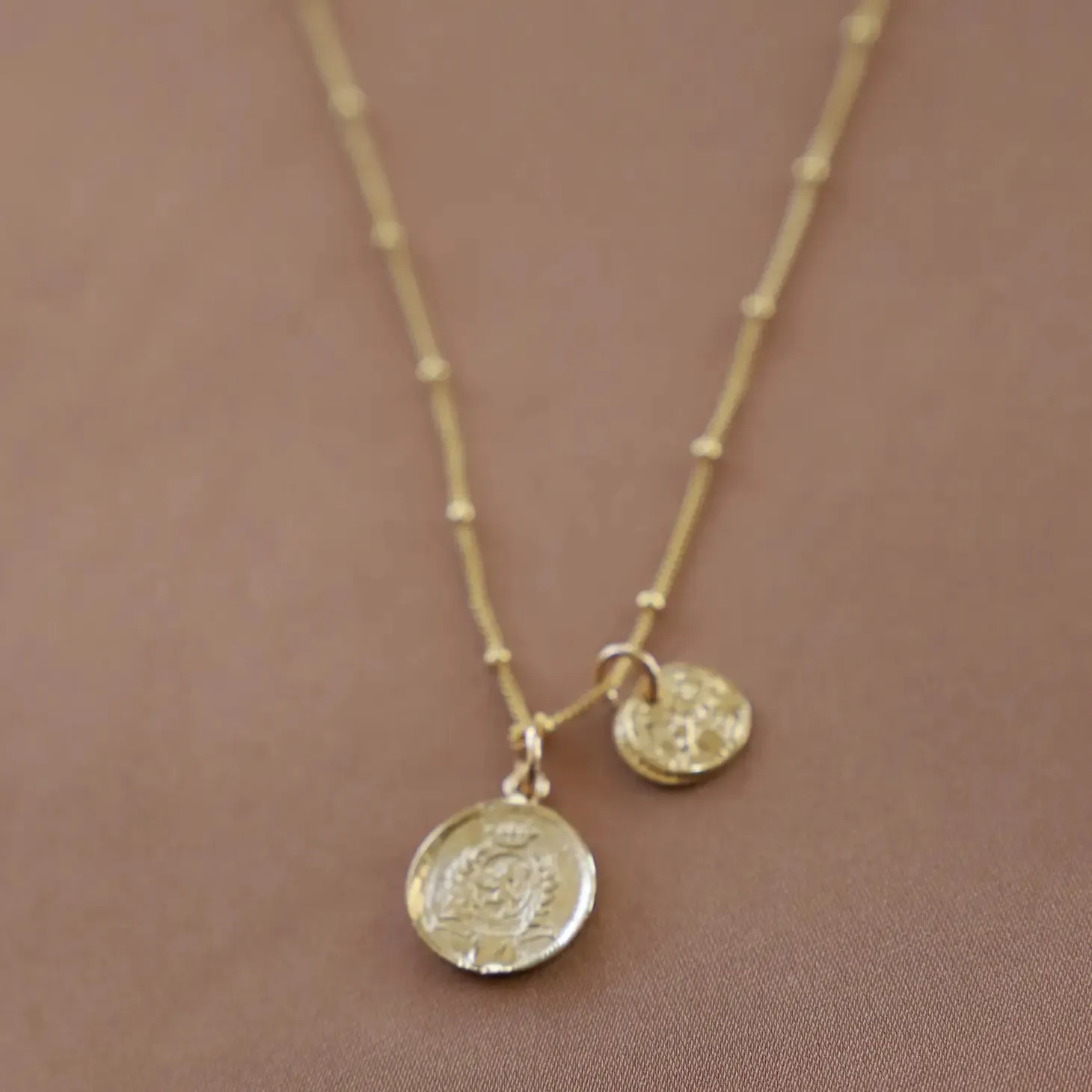 Coin Charm Necklace sold by Shop Stevie product image thumbnail 4