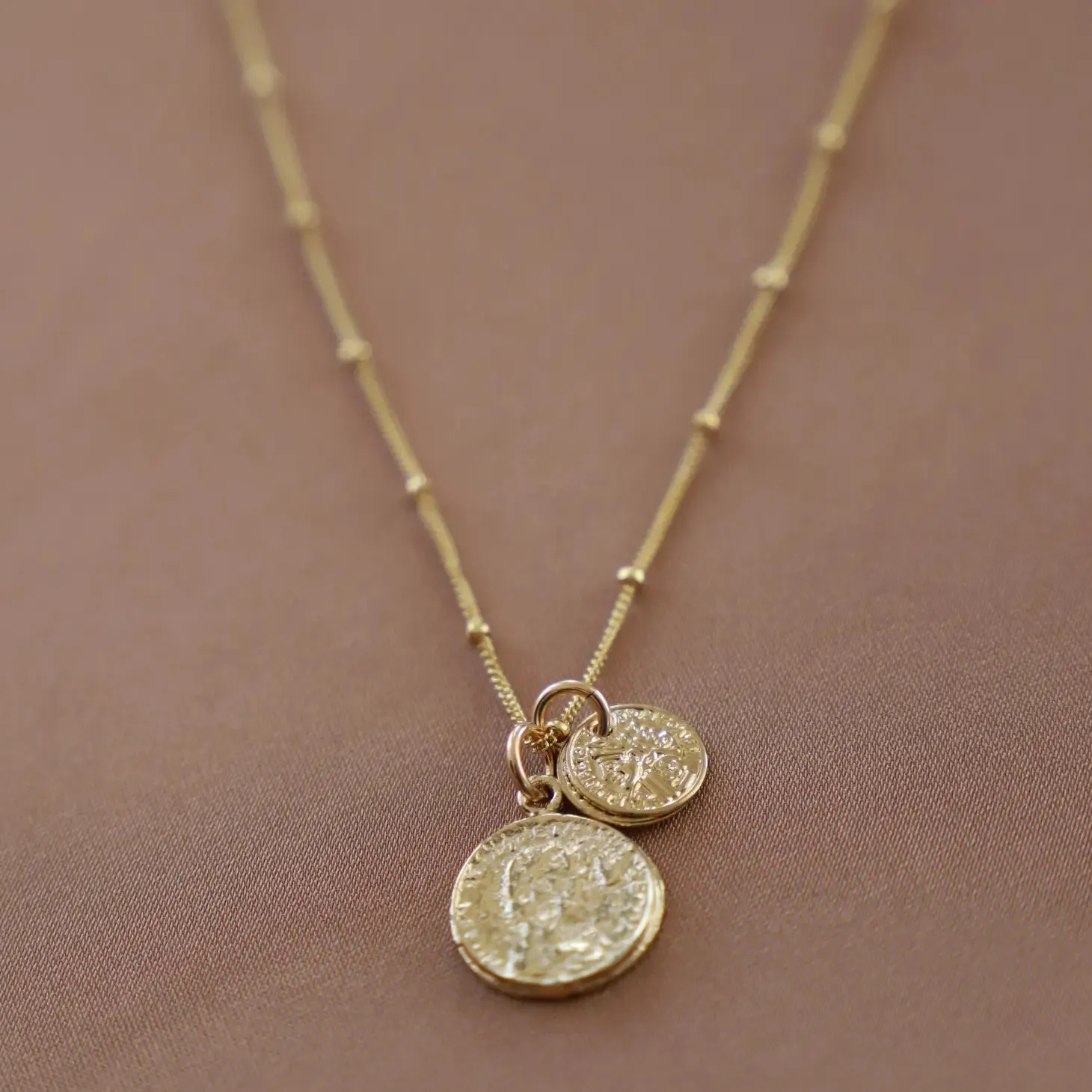 Coin Charm Necklace sold by Shop Stevie product image thumbnail 2