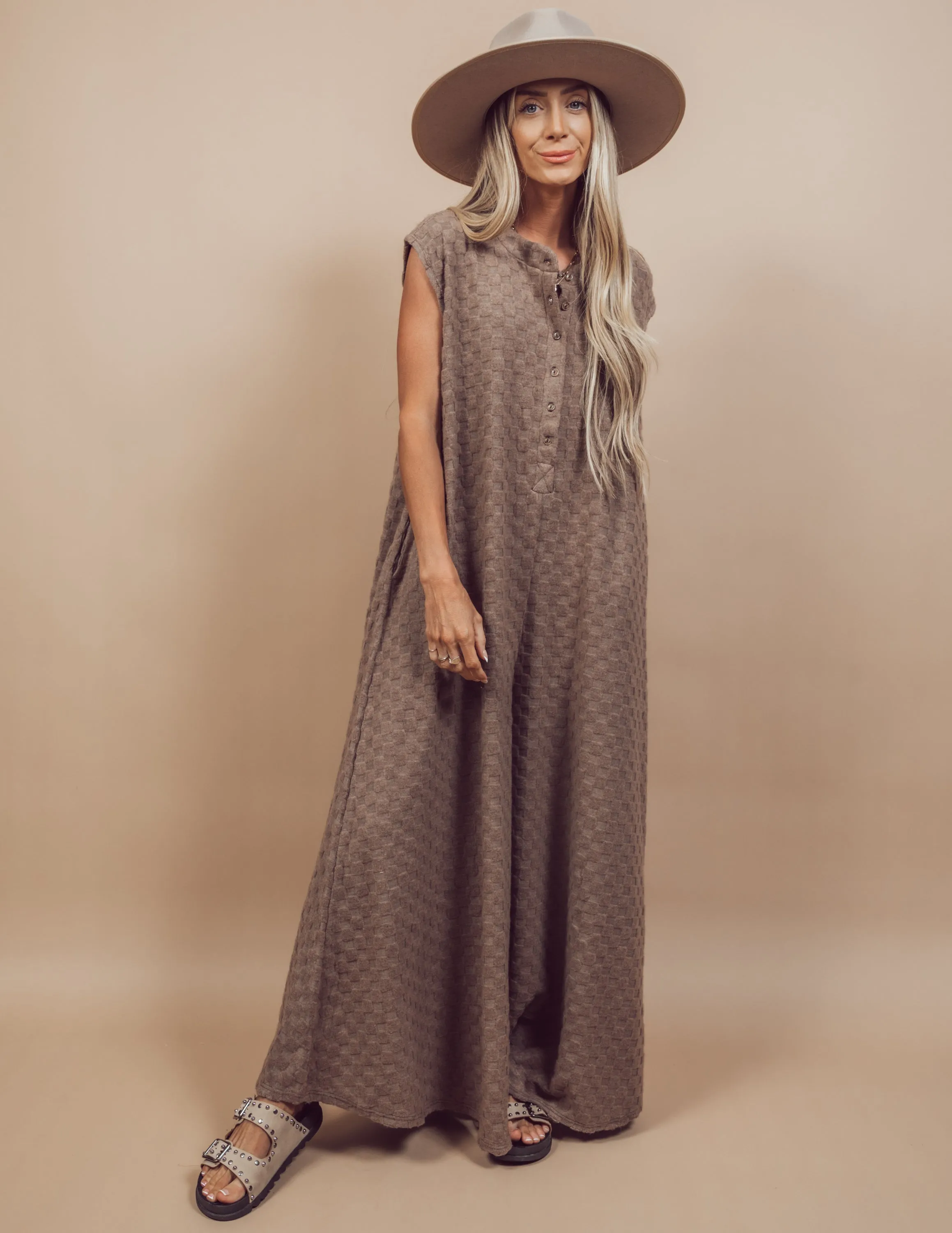 Emelia Wide Leg Jumpsuit sold by Shop Stevie