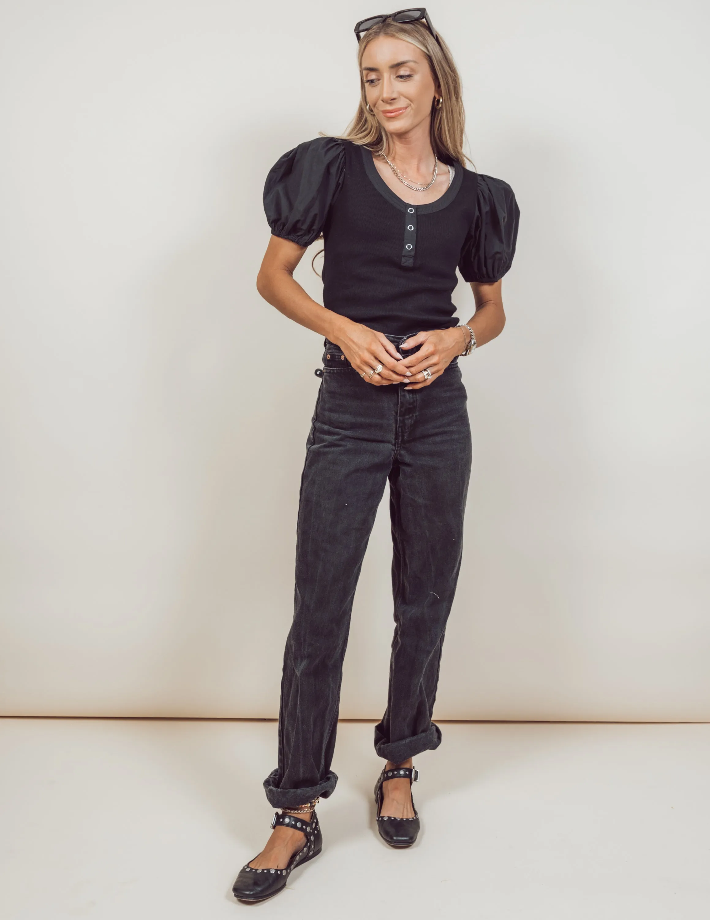 Kinsley Ribbed Top sold by Shop Stevie product image thumbnail 3