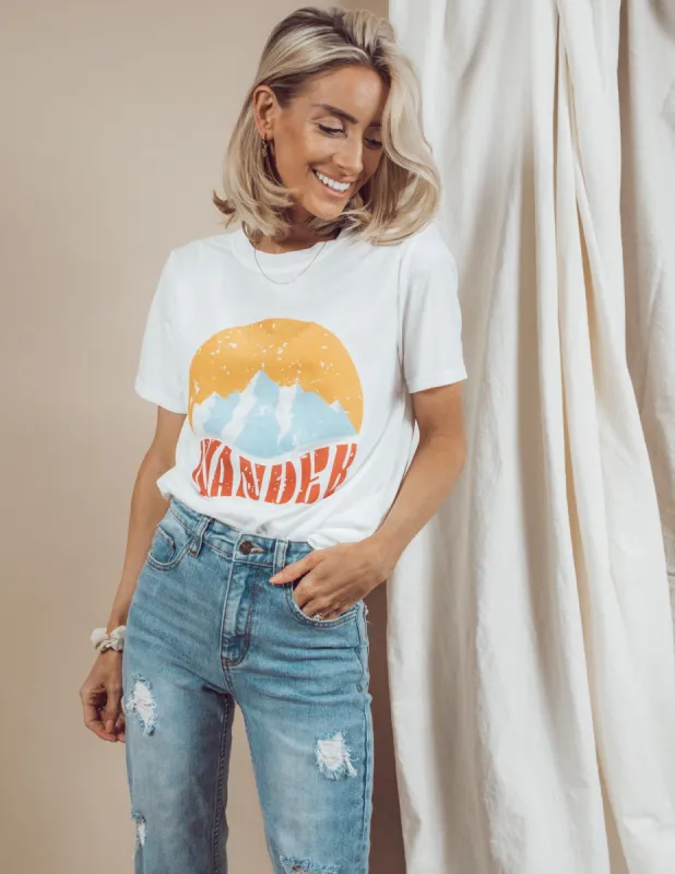 Wander Graphic Tee sold by Shop Stevie