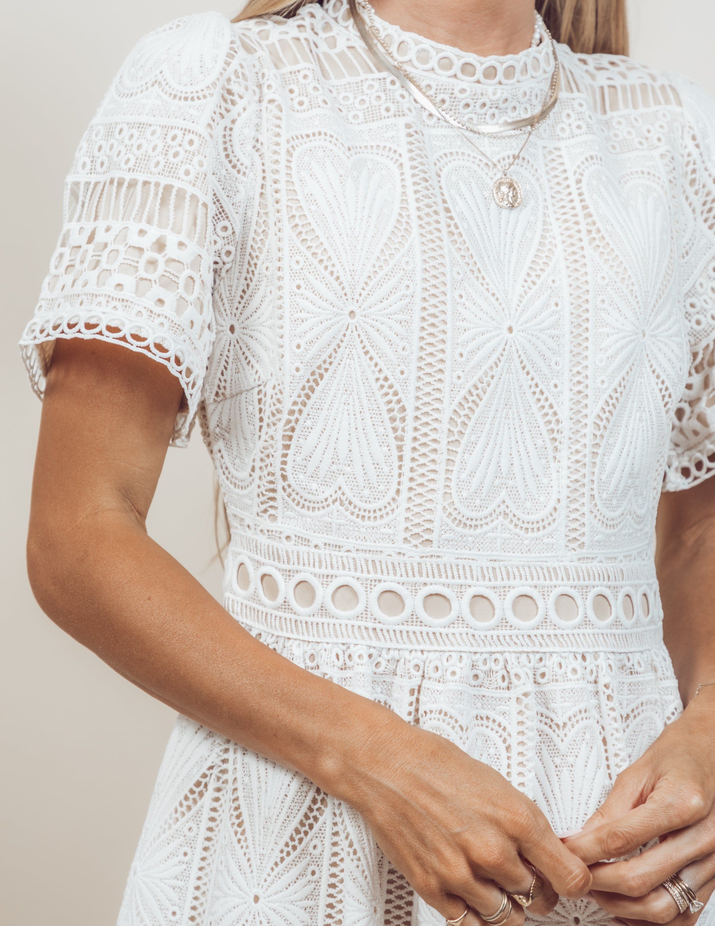 Kalani Lace Maxi Dress sold by Shop Stevie product image thumbnail 4