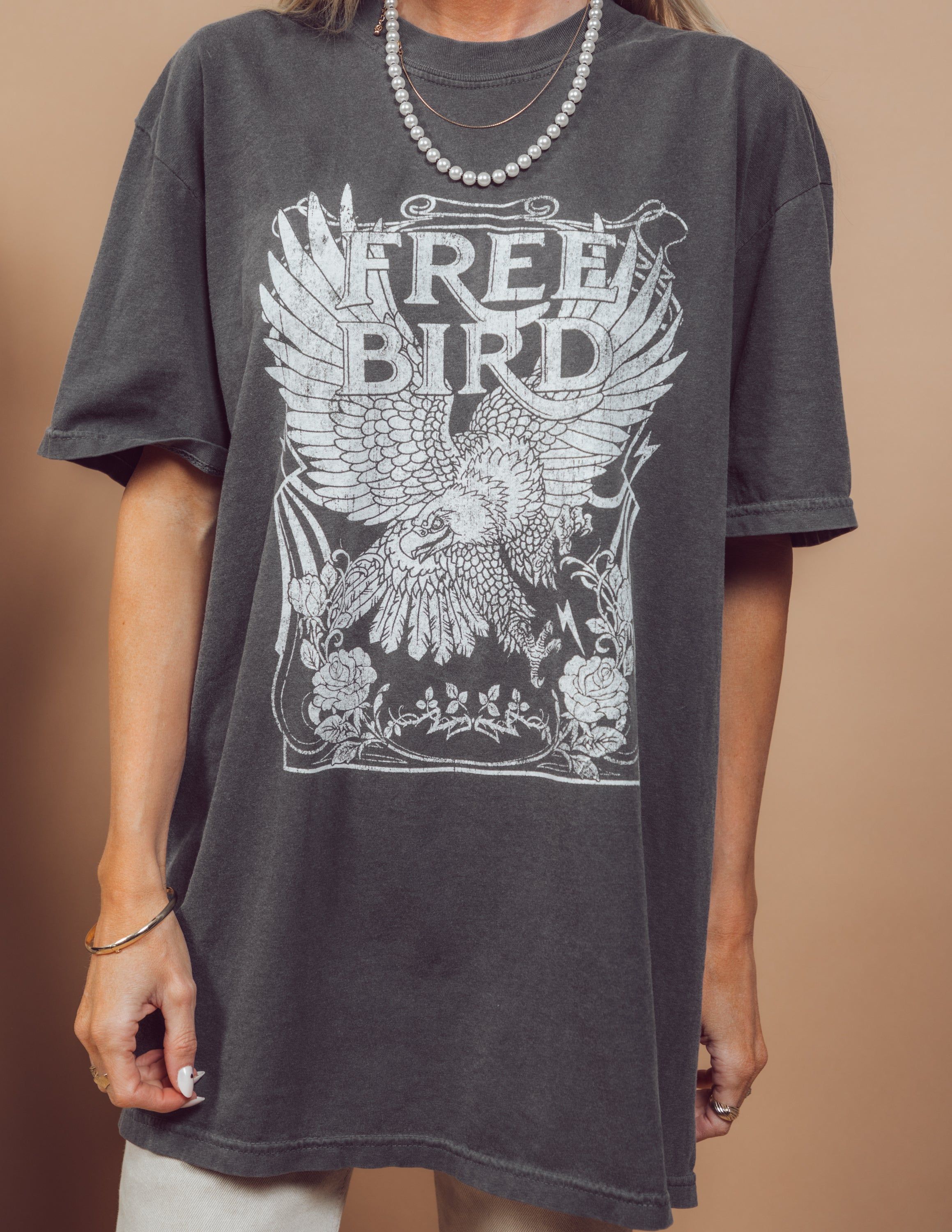 Free Bird Graphic Tee sold by Shop Stevie product image thumbnail 3