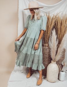 Murphy Eyelet Dress sold by Shop Stevie