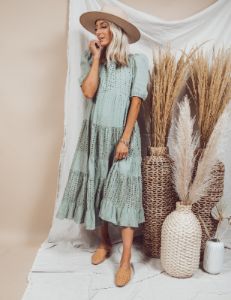 Murphy Eyelet Dress sold by Shop Stevie