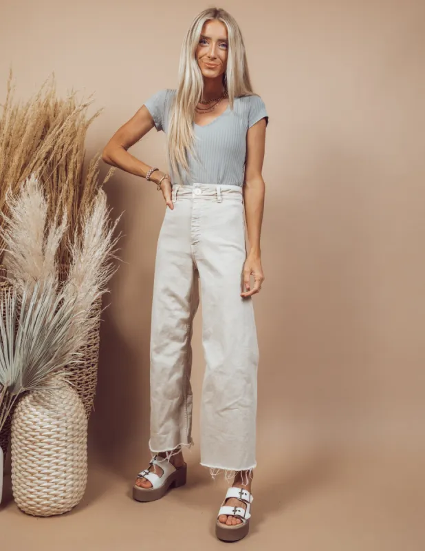 Benson Ribbed Bodysuit sold by Shop Stevie