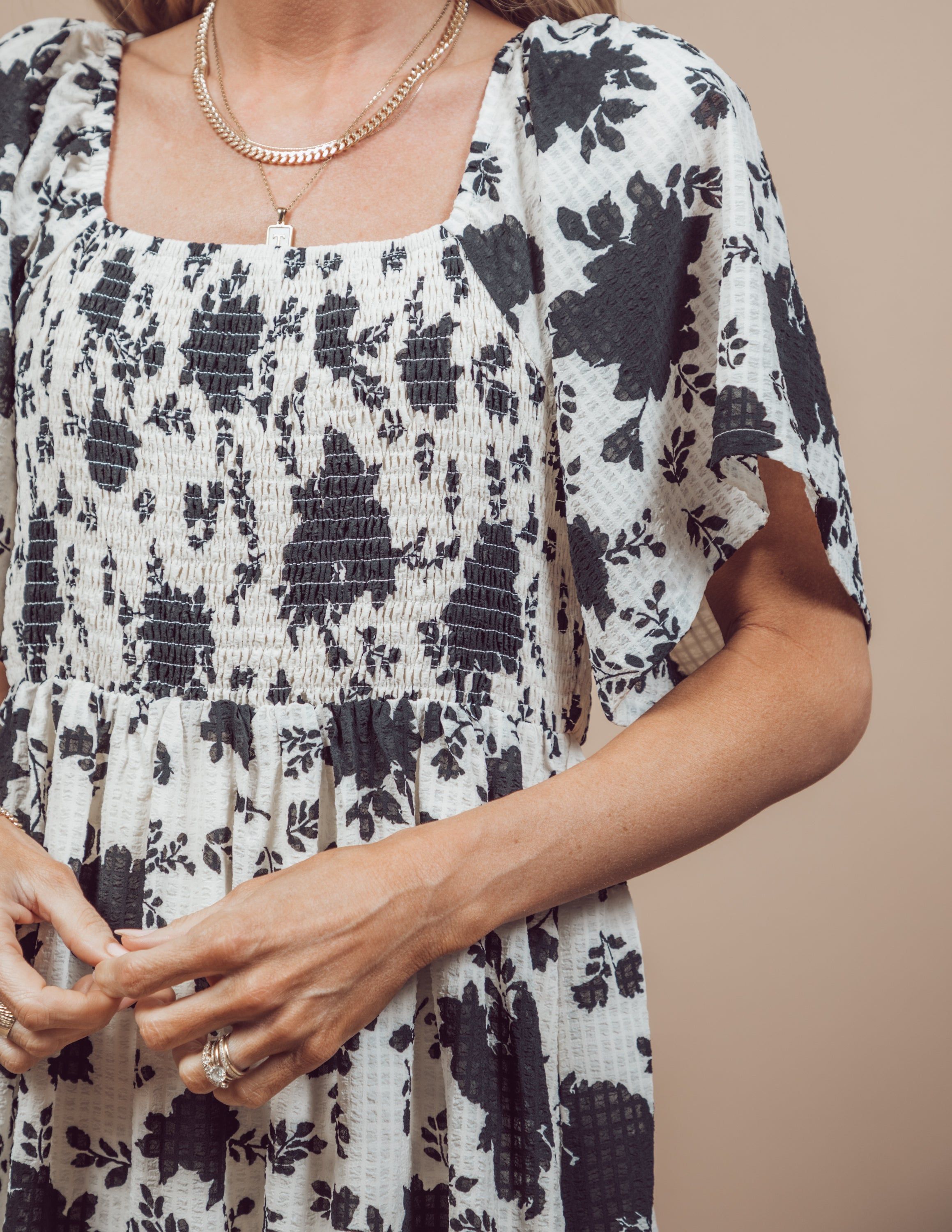 Braylee Floral Dress sold by Shop Stevie product image thumbnail 5