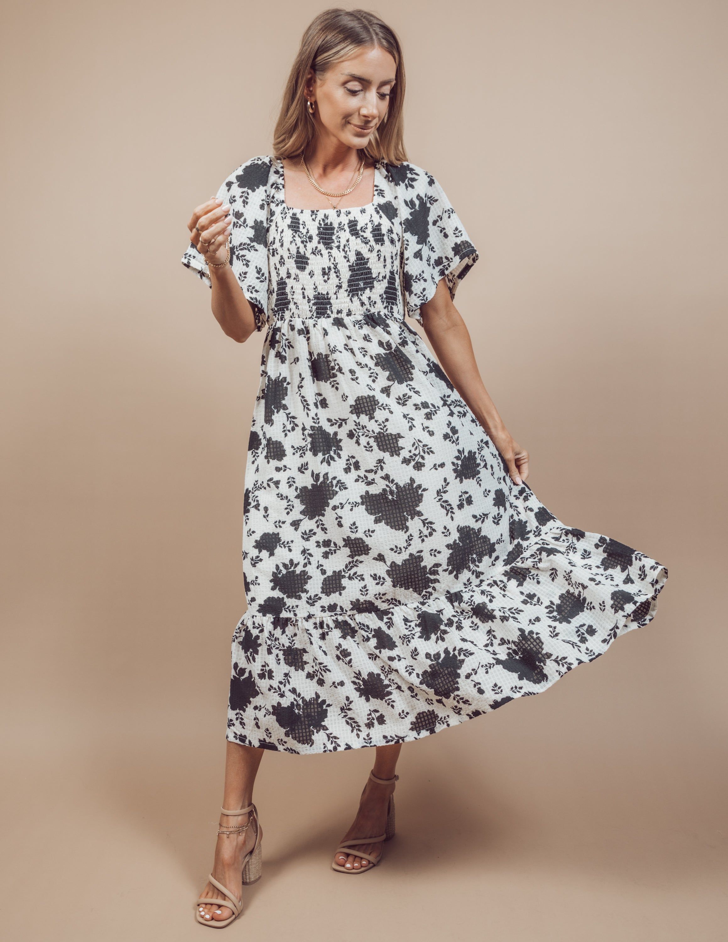 Braylee Floral Dress sold by Shop Stevie product image thumbnail 3