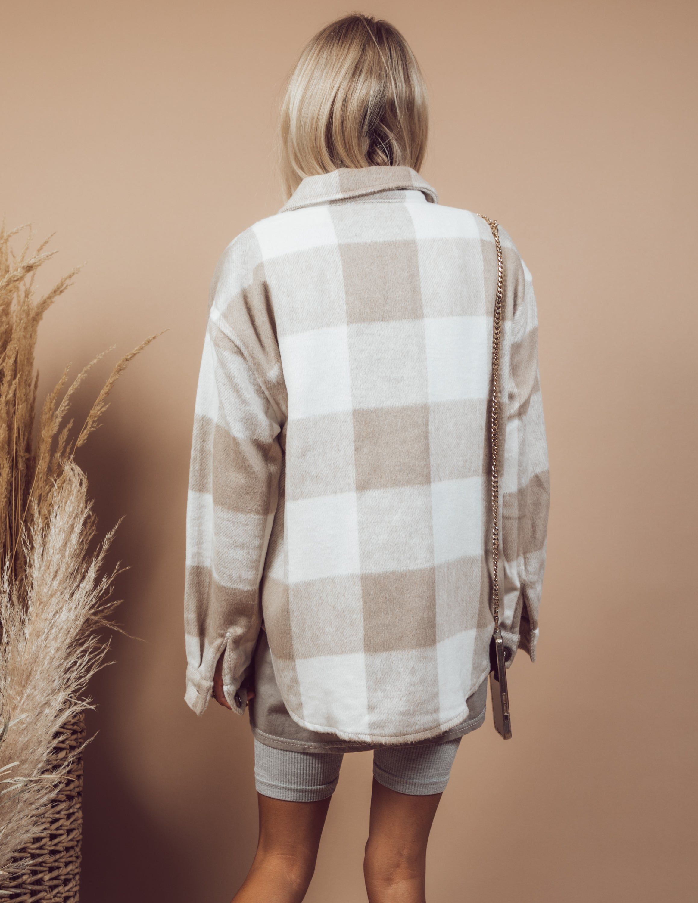 Amber Plaid Jacket sold by Shop Stevie product image thumbnail 4