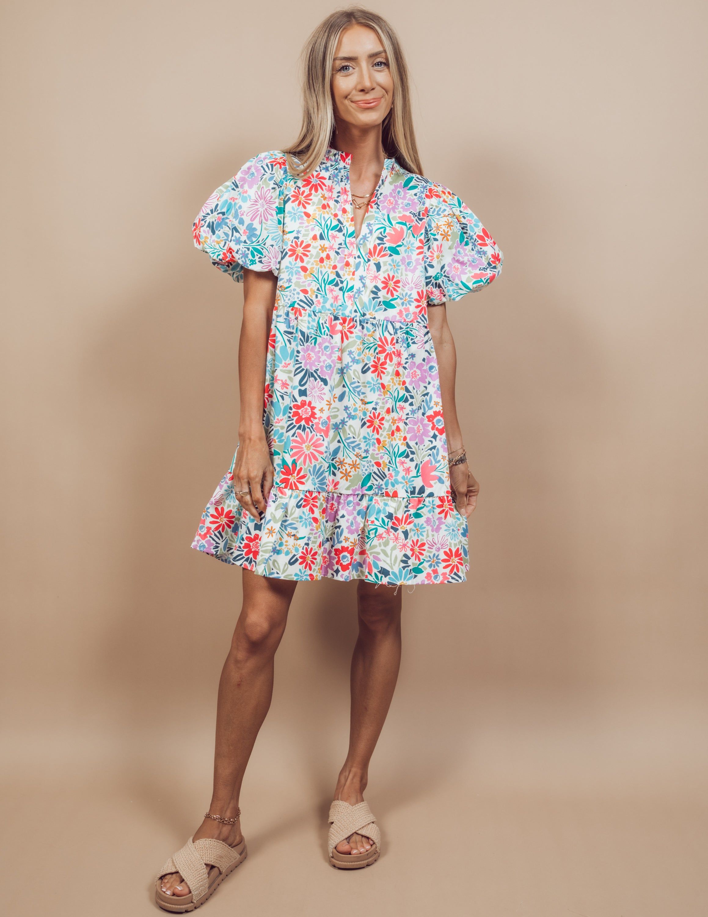 Leona Floral Dress sold by Shop Stevie