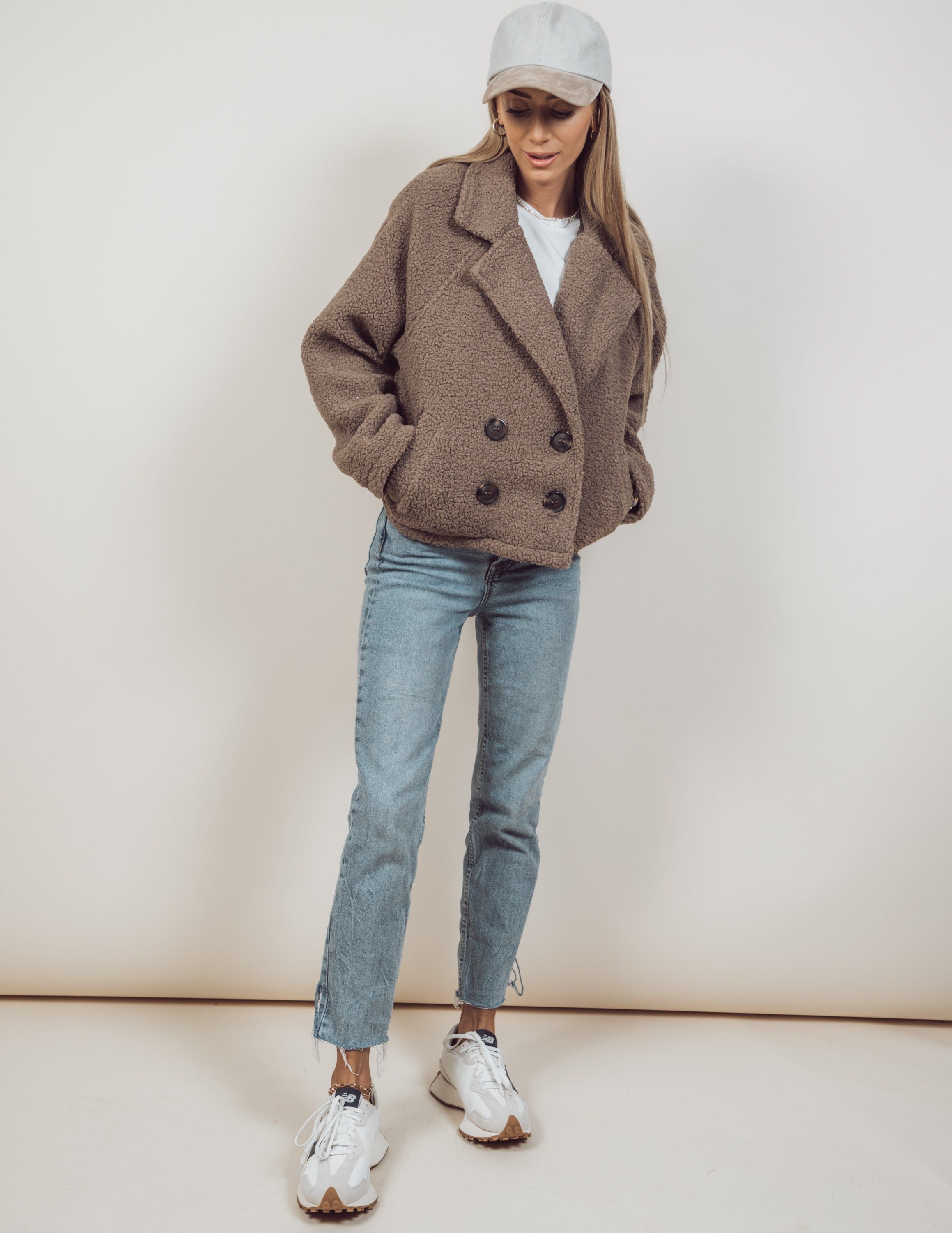 Lana Sherpa Jacket *COMING SOON* sold by Shop Stevie product image thumbnail 3