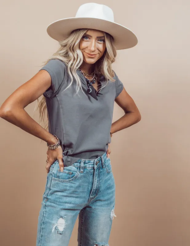 Briana Short Sleeve Top sold by Shop Stevie