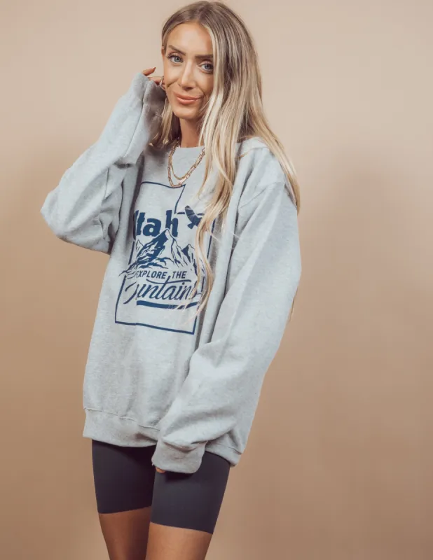 Utah Graphic Sweatshirt sold by Shop Stevie