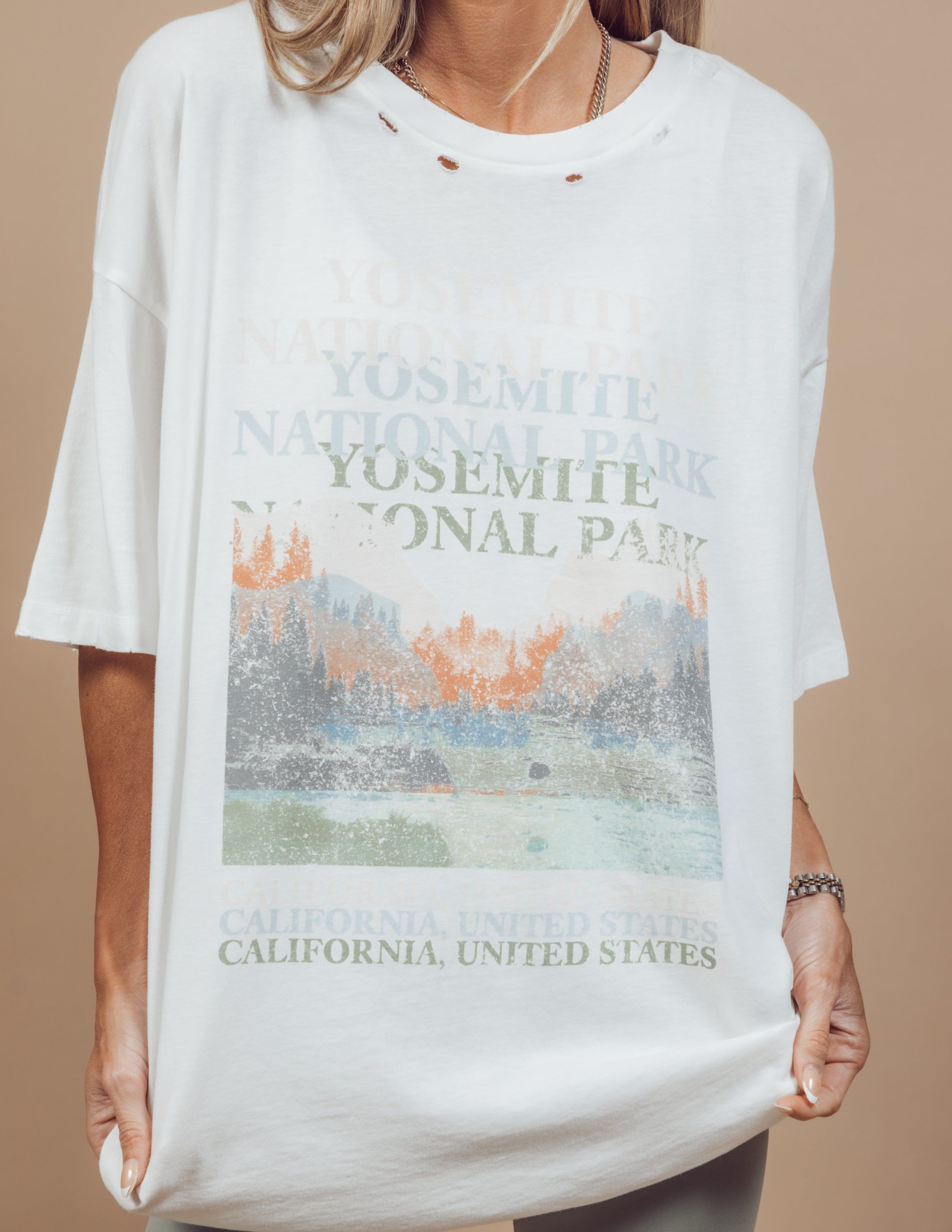 Oversized Yosemite Graphic Tee sold by Shop Stevie product image thumbnail 3