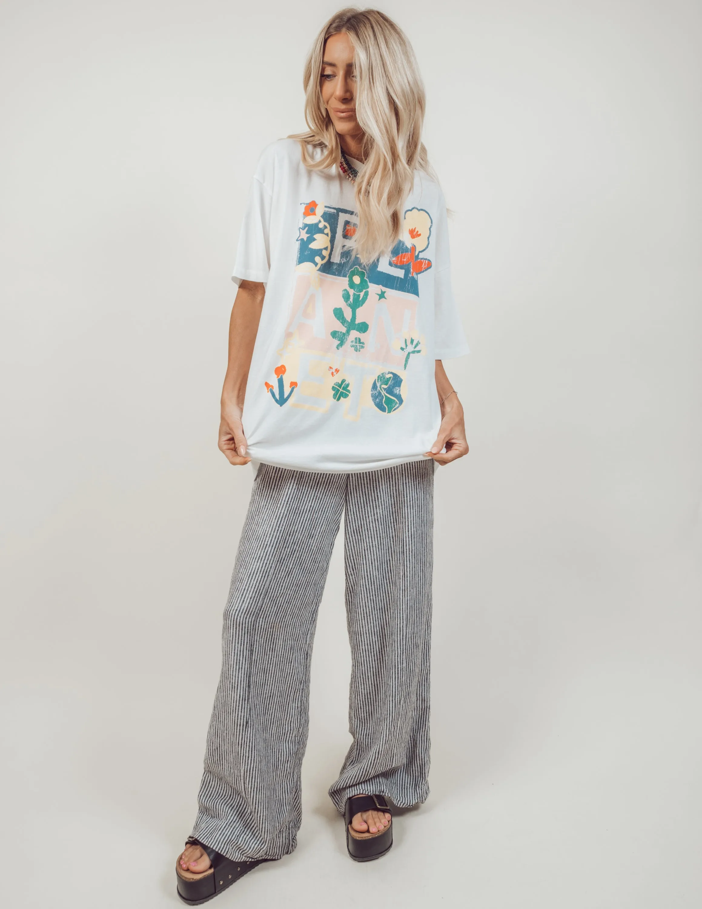 Planet Oversize Graphic Tee sold by Shop Stevie product image thumbnail 3