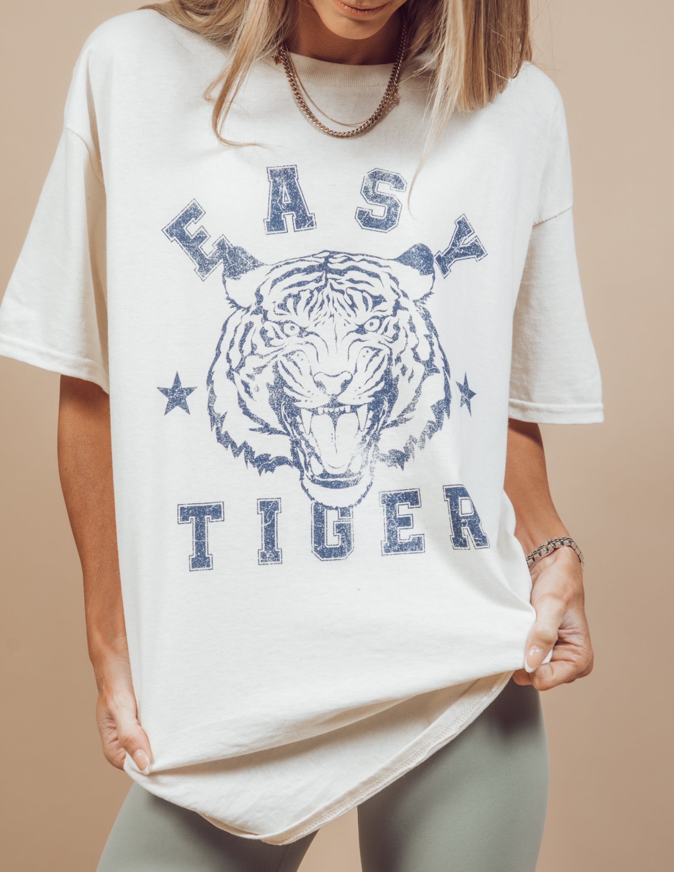 Easy Tiger Oversized Tee sold by Shop Stevie product image thumbnail 2