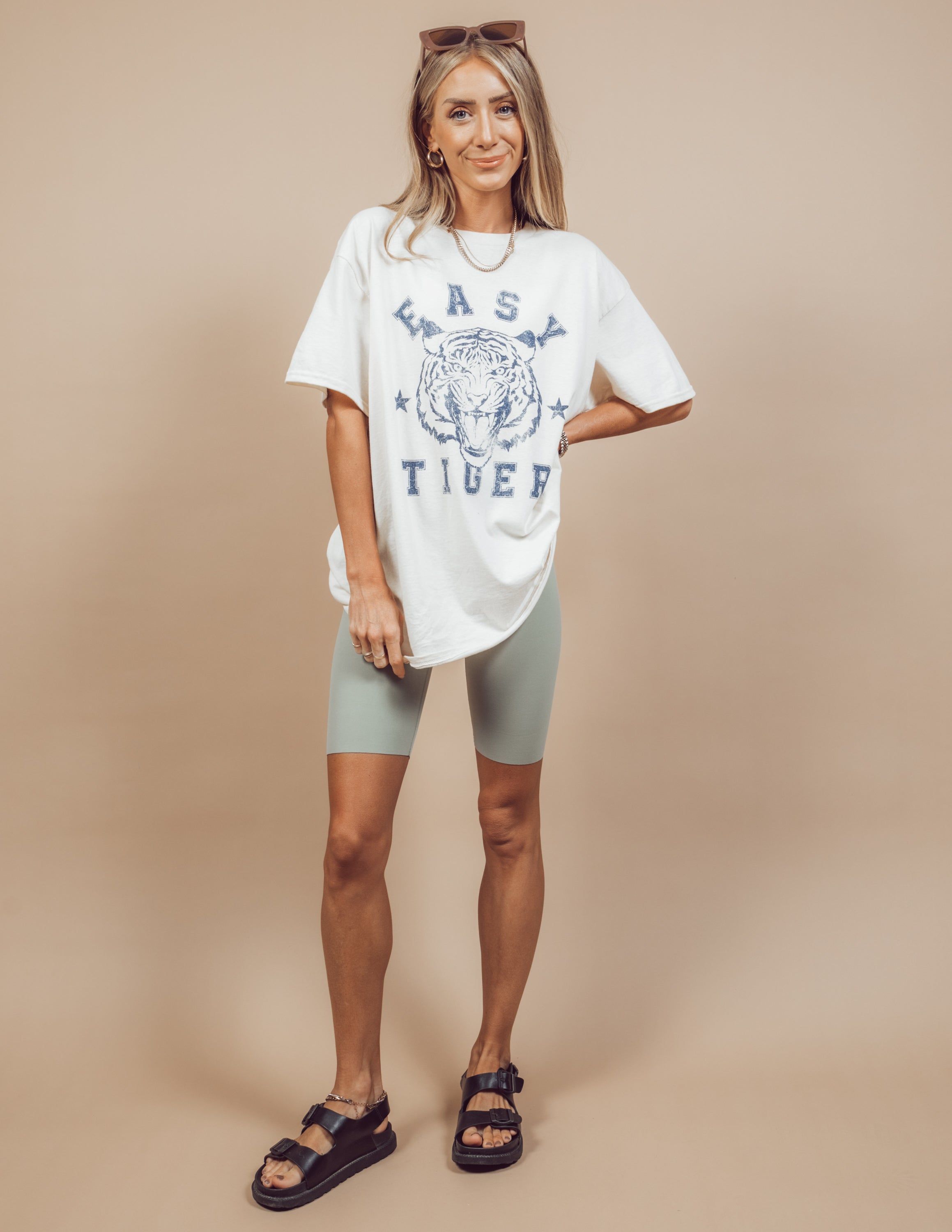 Easy Tiger Oversized Tee sold by Shop Stevie