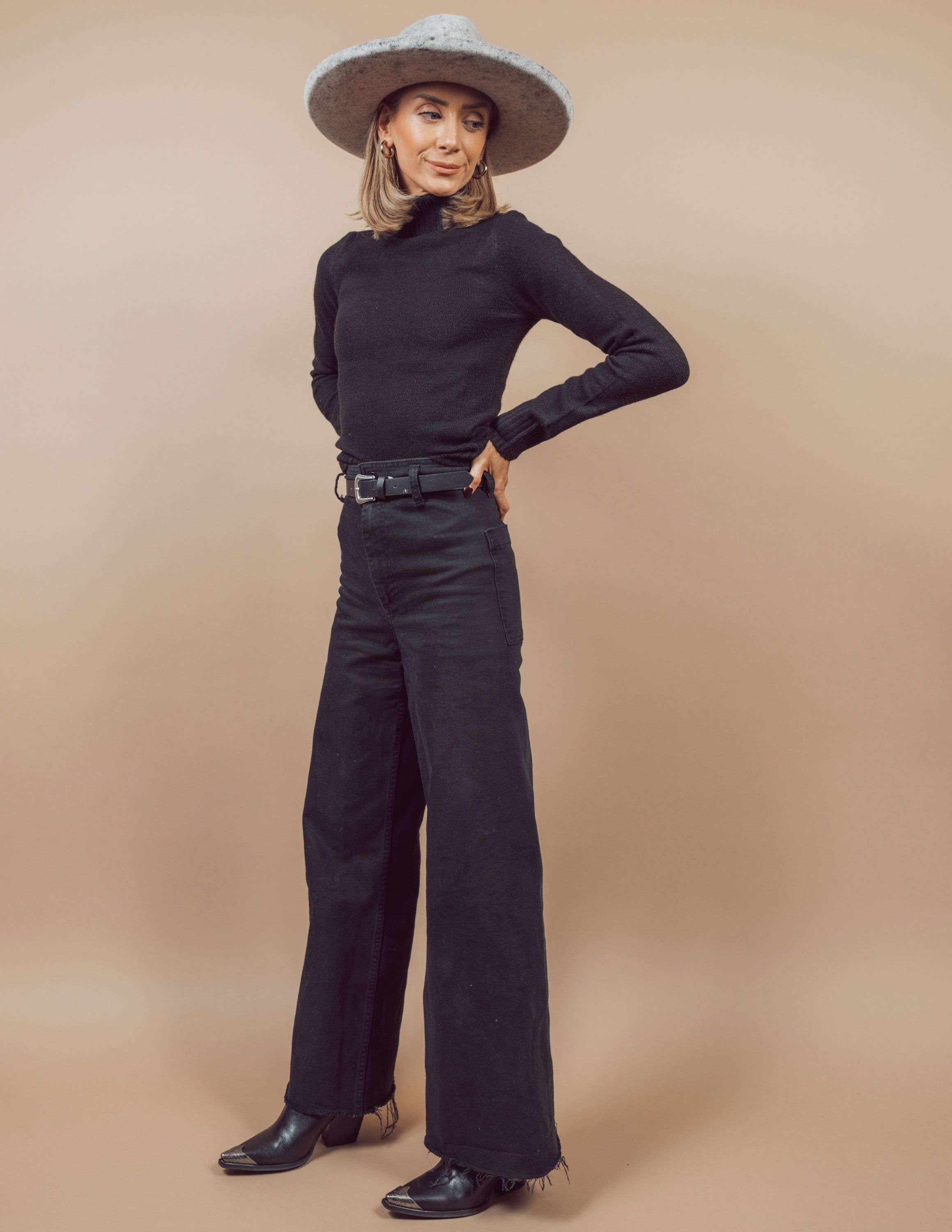 Evelyn Turtleneck Sweater *COMING SOON* sold by Shop Stevie product image thumbnail 5