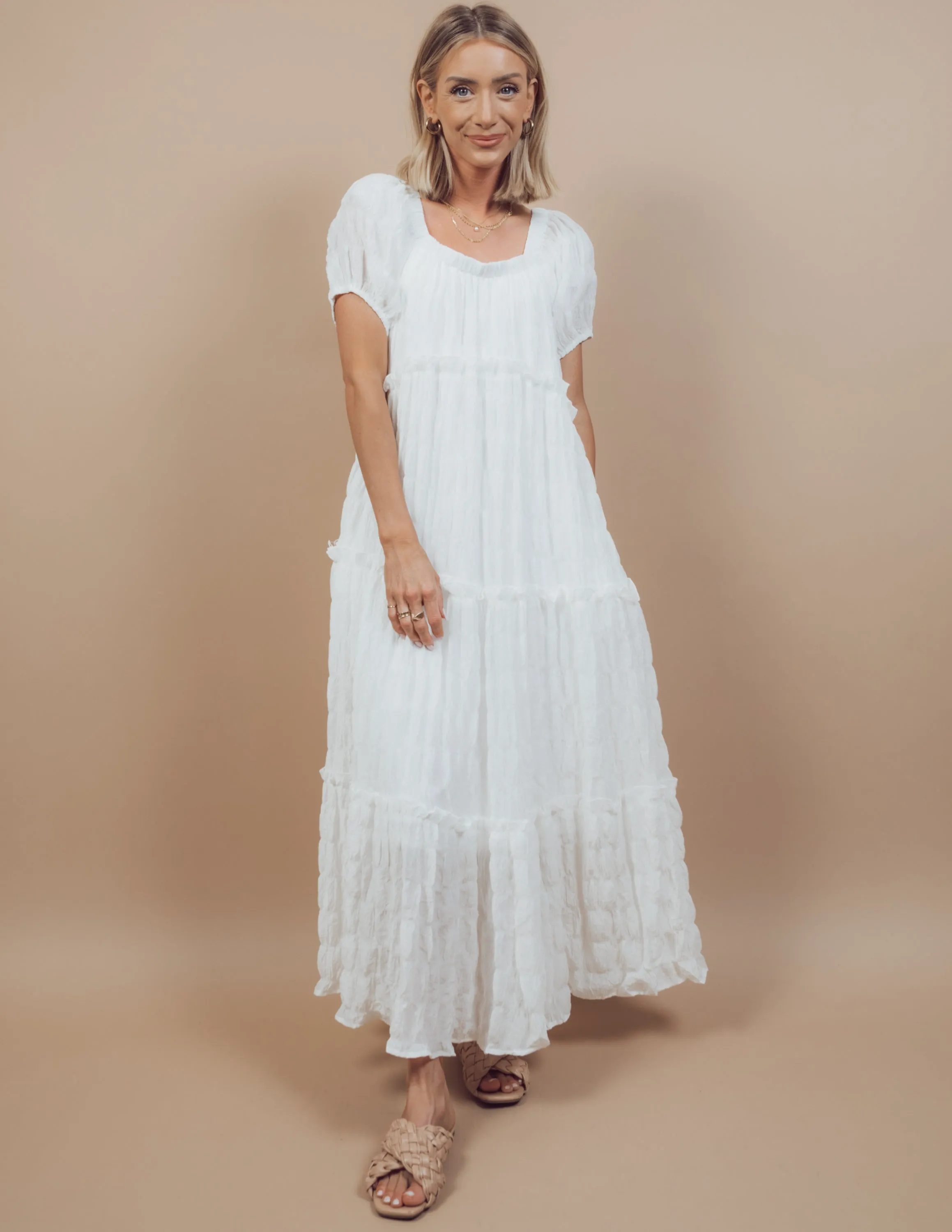 Isabella Ruffle Dress sold by Shop Stevie product image thumbnail 5