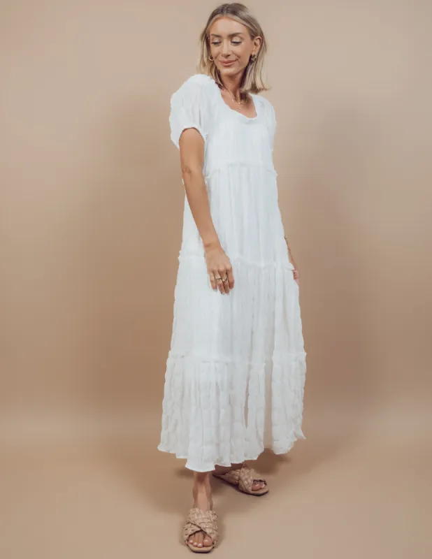 Isabella Ruffle Dress sold by Shop Stevie