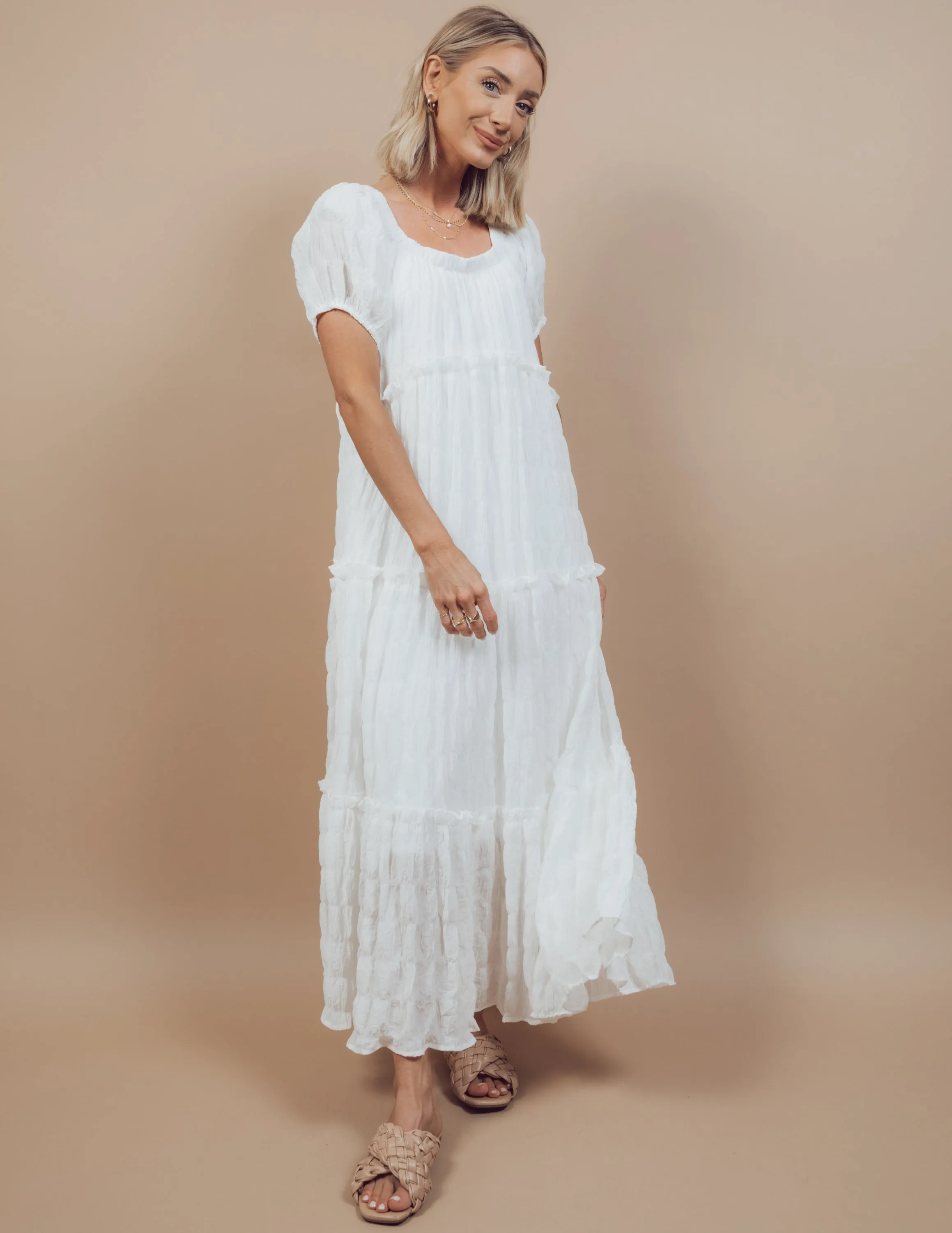 Isabella Ruffle Dress sold by Shop Stevie product image thumbnail 2