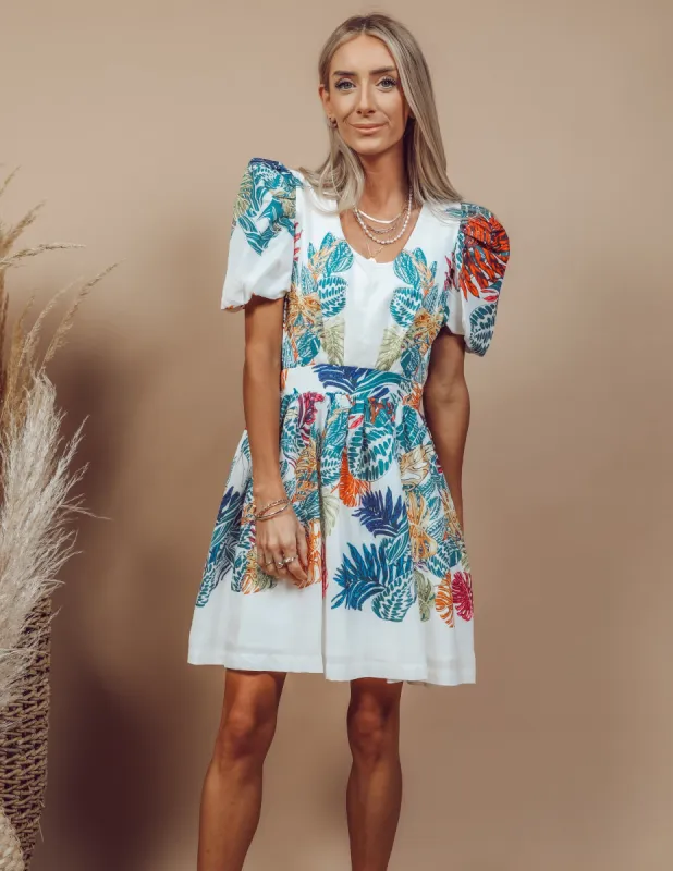 Tropical Printed Dress sold by Shop Stevie