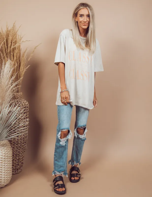Sassy Classy Graphic Oversize Tee sold by Shop Stevie