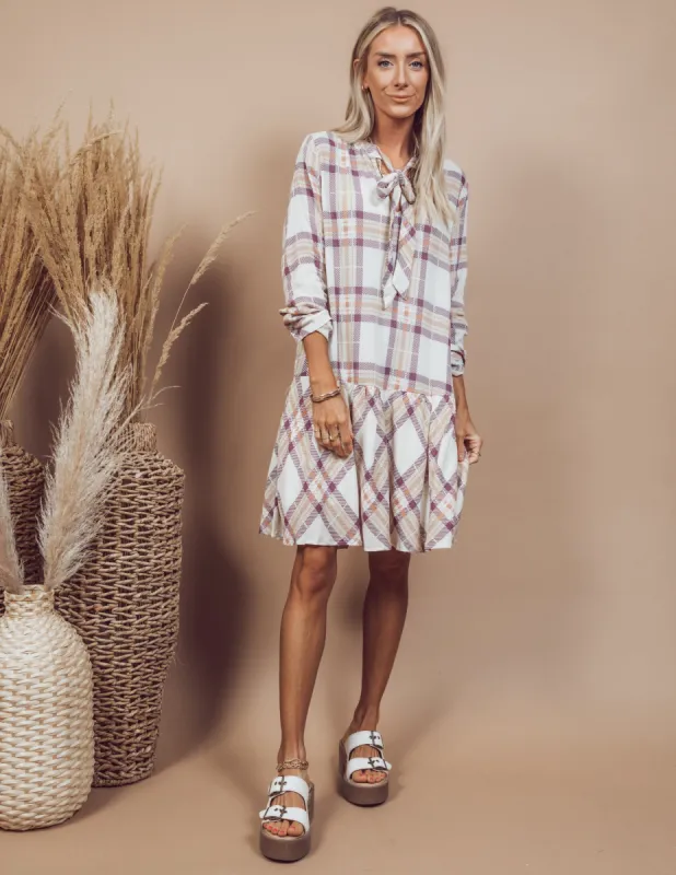 Brea Plaid Dress sold by Shop Stevie