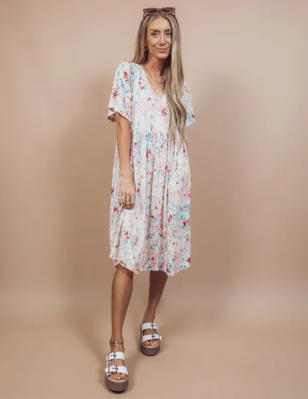 Miley Floral Dress sold by Shop Stevie