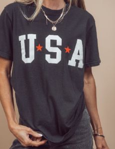 USA Star Graphic Tee sold by Shop Stevie