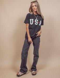 USA Star Graphic Tee sold by Shop Stevie