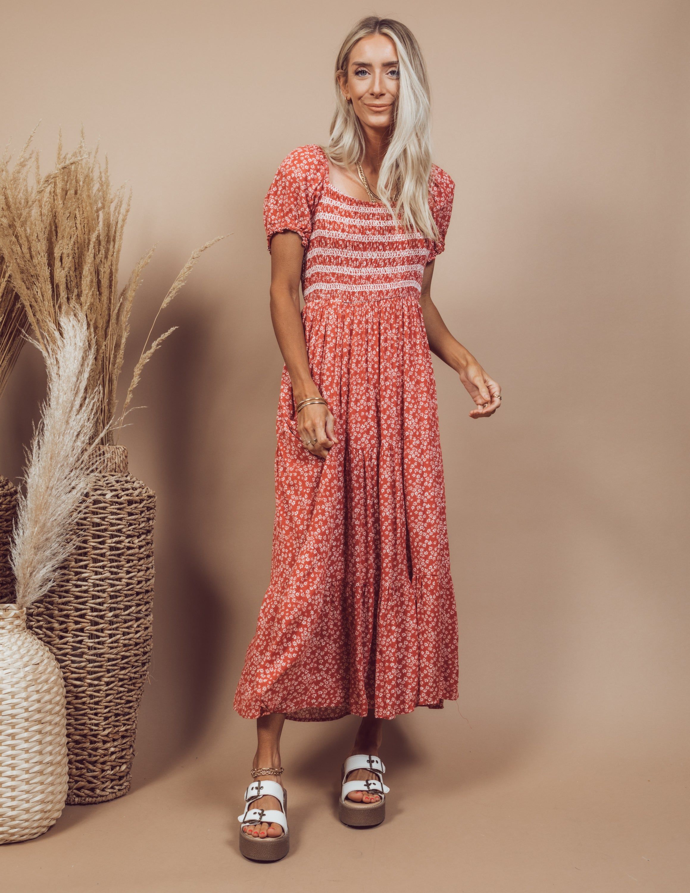 Halle Floral Maxi Dress sold by Shop Stevie product image thumbnail 2