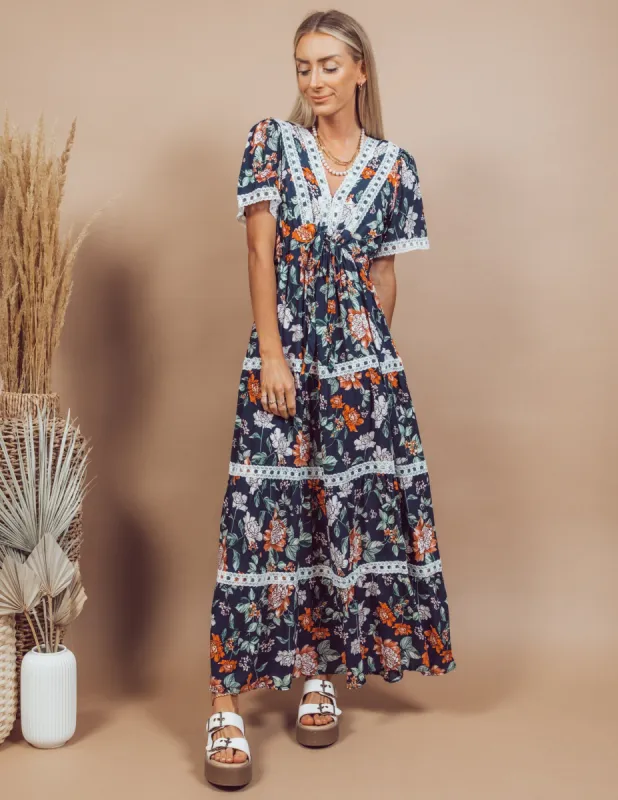 Leanna Floral Dress sold by Shop Stevie