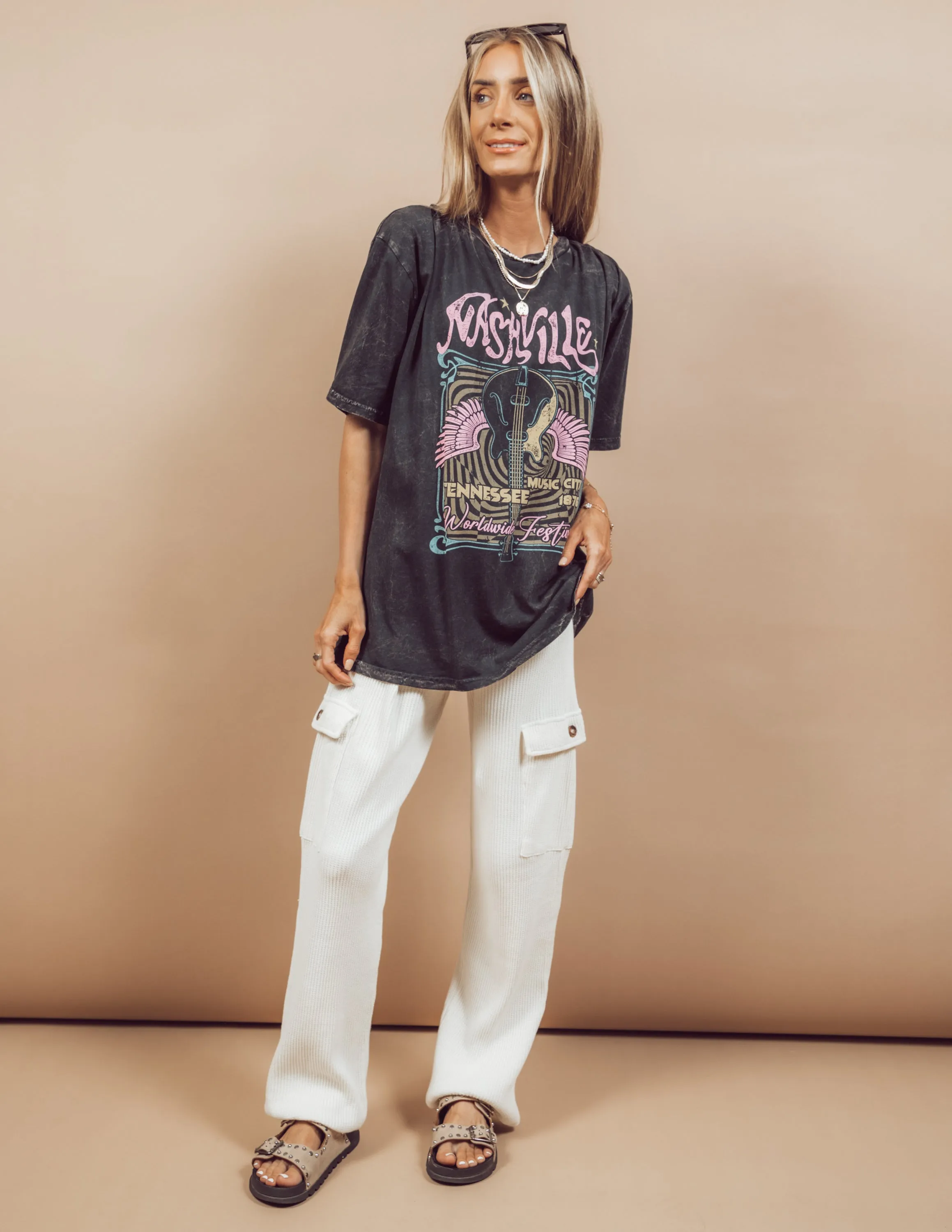 Nashville Tennessee Graphic Tee sold by Shop Stevie product image thumbnail 2