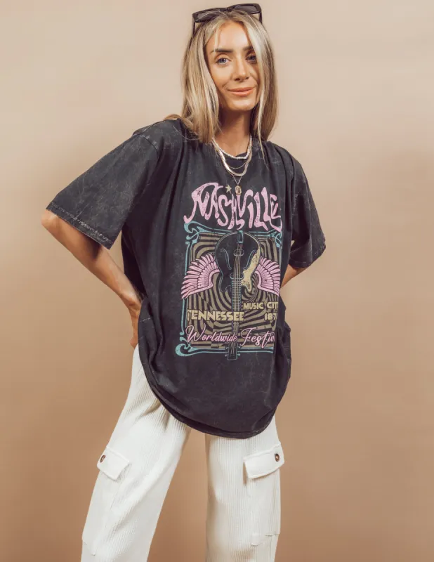 Nashville Tennessee Graphic Tee sold by Shop Stevie