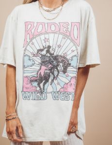 Rodeo Wild West Graphic Tee sold by Shop Stevie