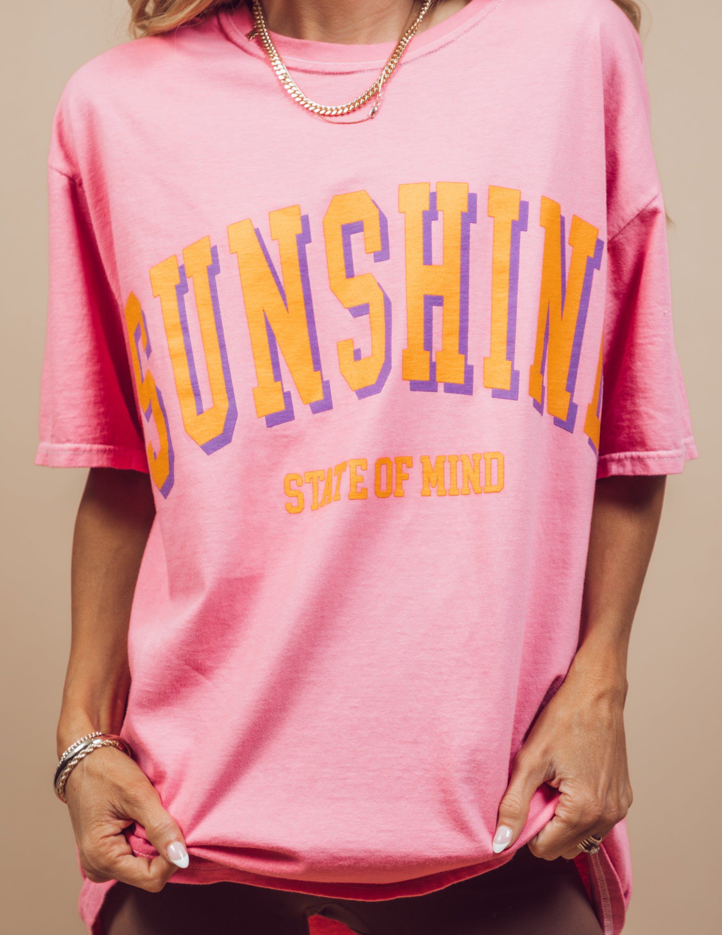 Sunshine Oversized Tee sold by Shop Stevie product image thumbnail 4