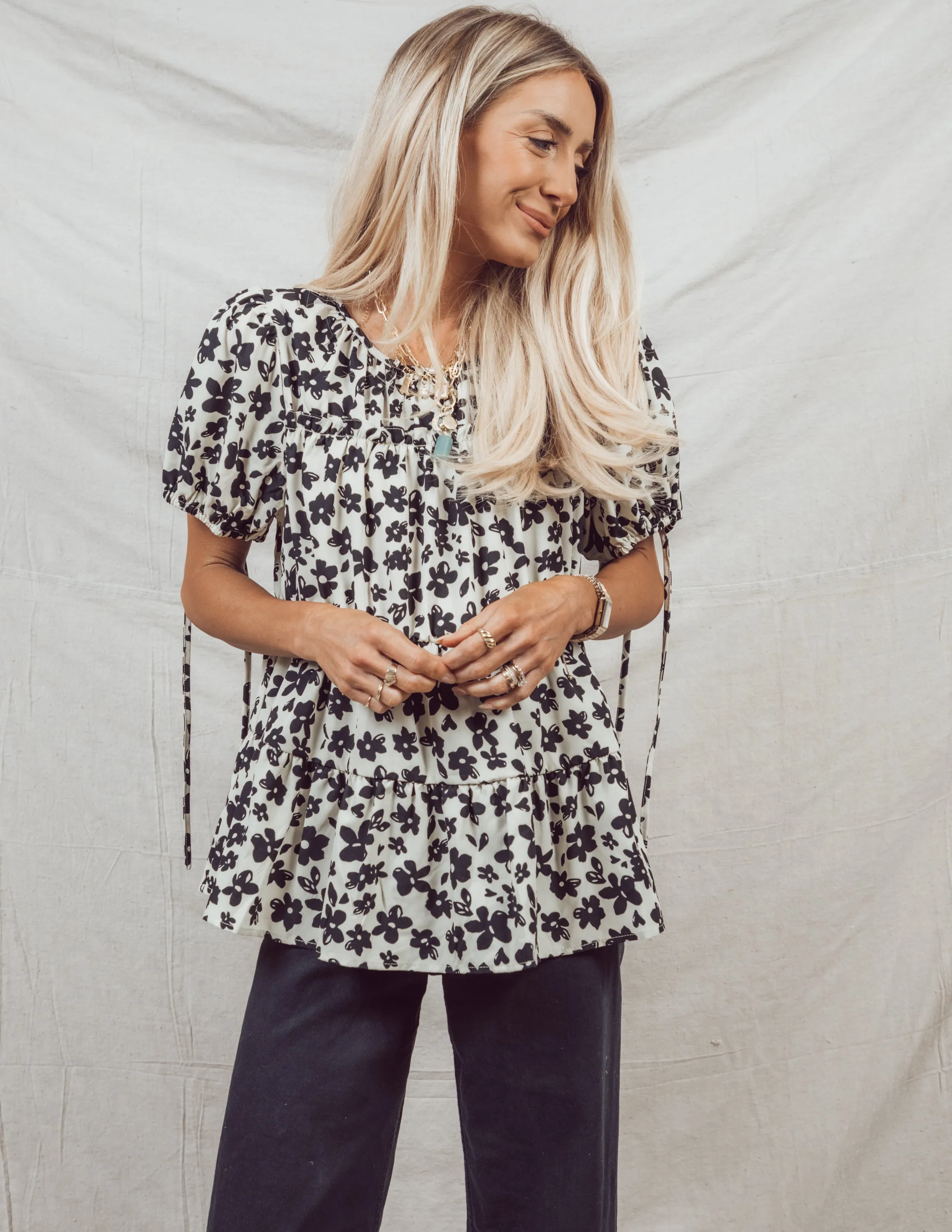 Lowanna Floral Top sold by Shop Stevie product image thumbnail 2