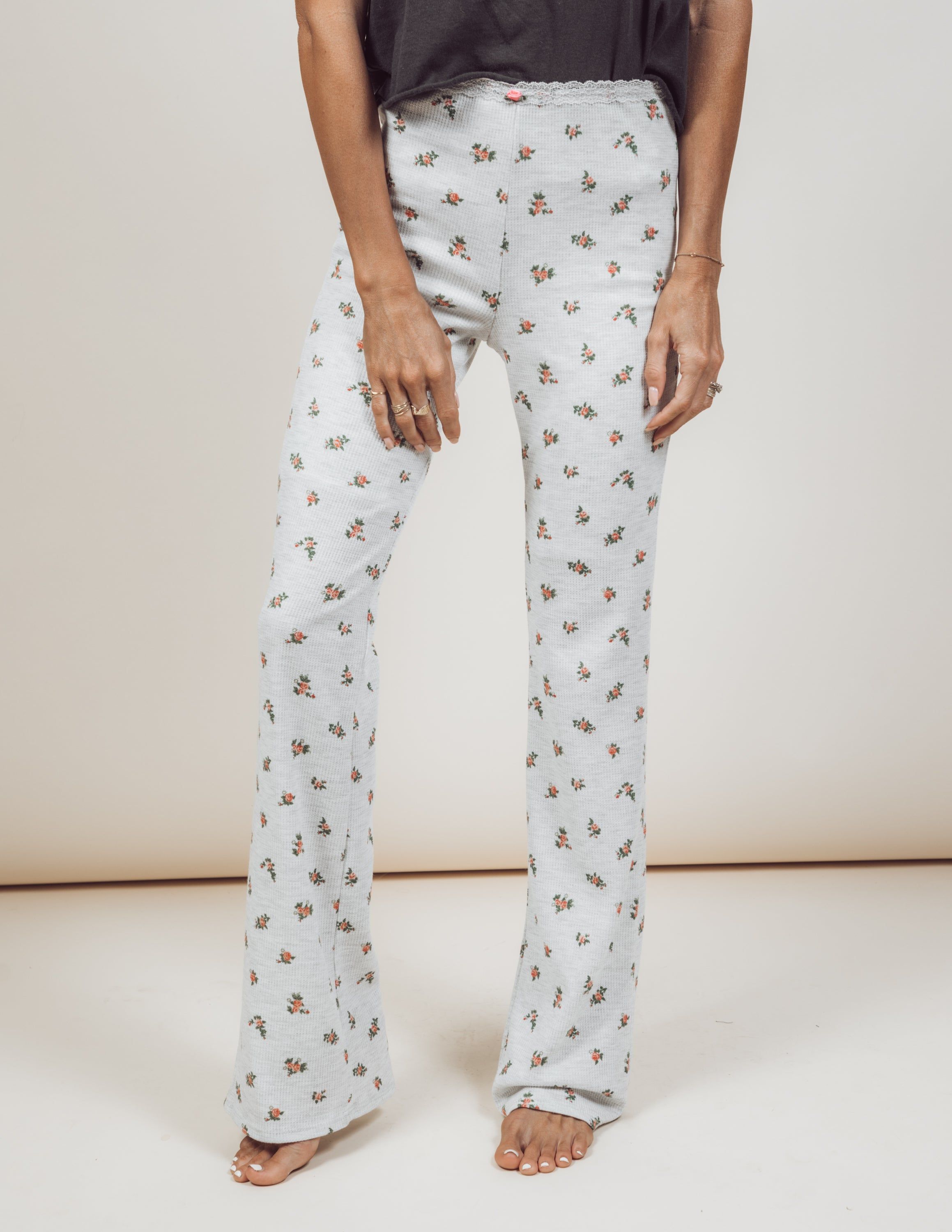 Rosie Floral Lounge Pants *COMING SOON* sold by Shop Stevie product image thumbnail 2