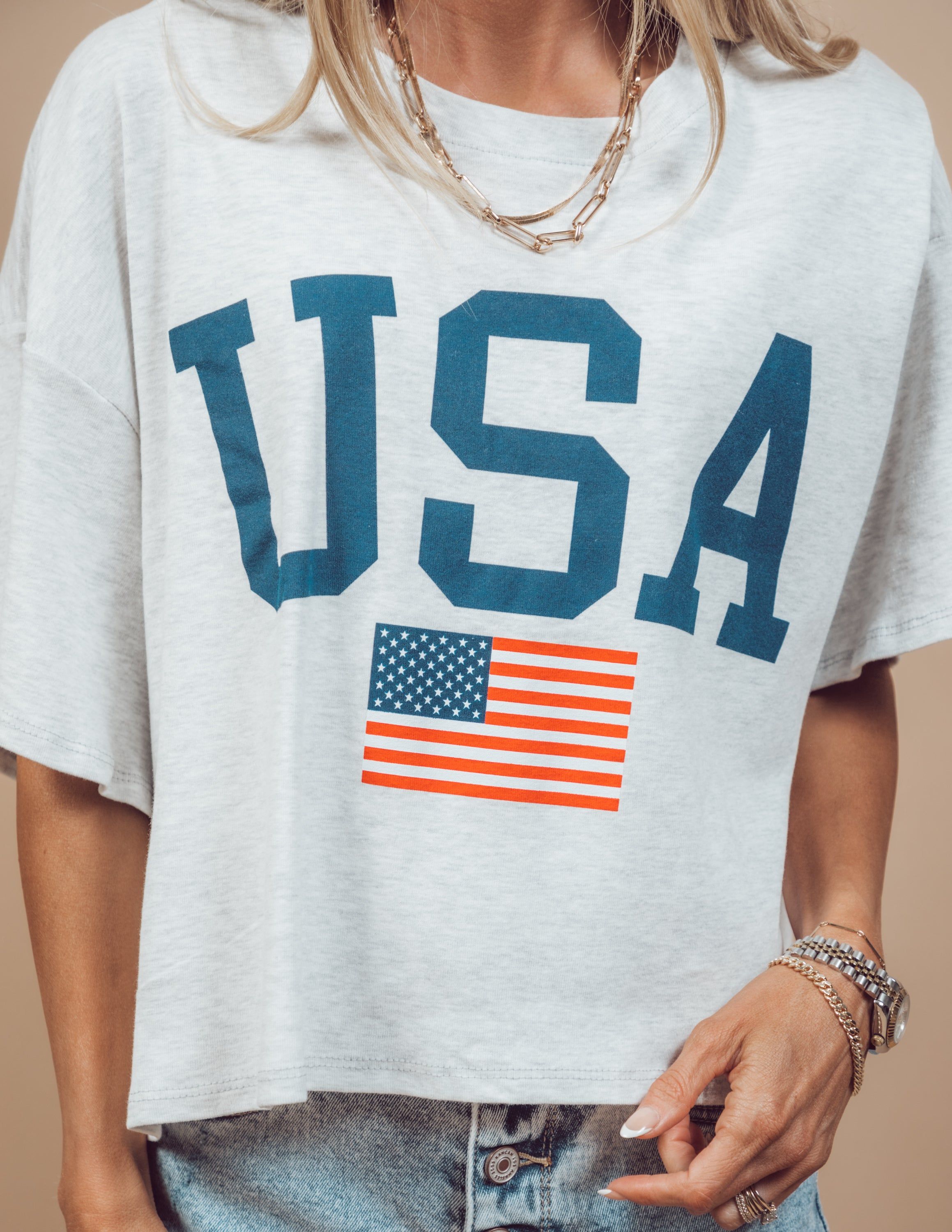 USA Graphic Tee sold by Shop Stevie product image thumbnail 3